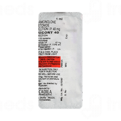 Tricort 40 Injection 1ml