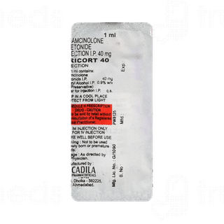 Tricort 40 Injection 1ml