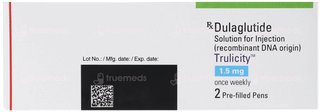 Trulicity 1.5mg Pre Filled Pens 0.5ml Pack Of 2 Injections