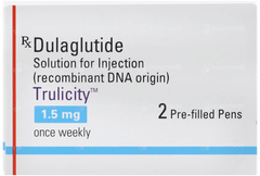 Trulicity 1.5mg Pre Filled Pens 0.5ml Pack Of 2 Injections