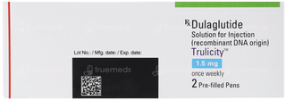 Trulicity 1.5Mg Pre Filled Pens 0.5Ml Pack Of 2 Injections