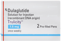 Trulicity 1.5Mg Pre Filled Pens 0.5Ml Pack Of 2 Injections Trulicity 1.5Mg Pre Filled Pens 0.5Ml Pack Of 2 Injections