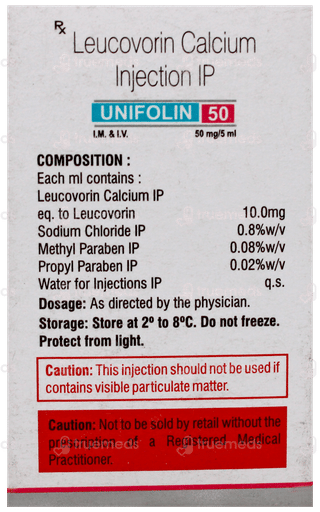 Unifolin 50 MG Injection 5 ML