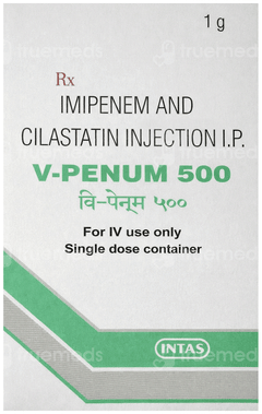 V-Penum 500/500 Mg Injection 1 V-Penum 500/500 Mg Injection 1
