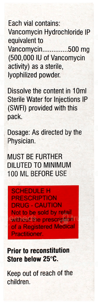 Vancogen 500mg Infusion 1