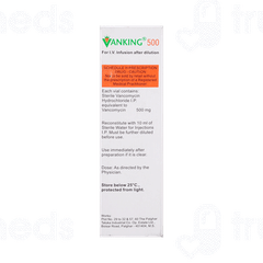 Vanking 500 MG Injection 10 ML Vanking 500 MG Injection 10 ML