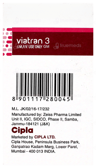 Viatran 3gm Injection 1