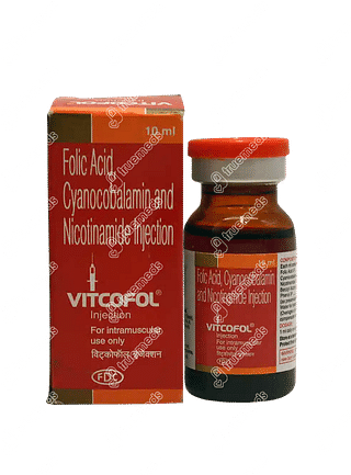 Vitcofol 200/15/0.5 MG Injection 10 ML