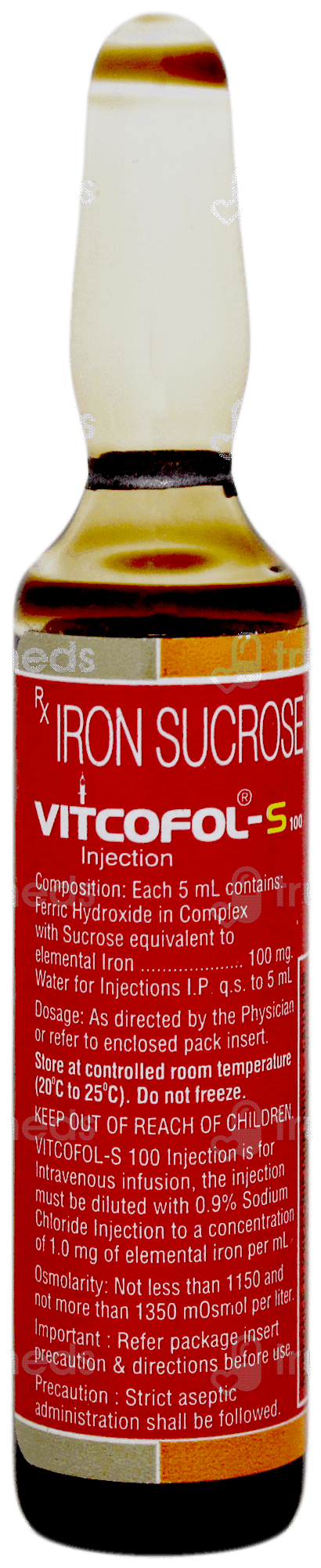Vitcofol S 100 Injection 5Ml