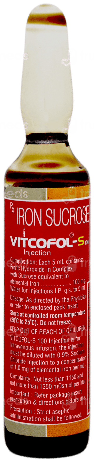 Vitcofol S 100 Injection 5ml