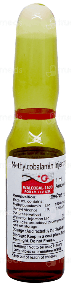 Walcobal 1500 Injection 1ml Walcobal 1500 Injection 1ml