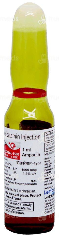 Walcobal 1500 Injection 1ml Walcobal 1500 Injection 1ml