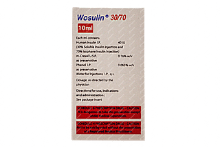 Wosulin 30/70 40iu Injection 10ml