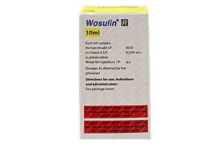 Wosulin R 40 IU Injection 10 ML