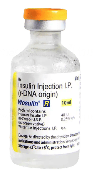 Wosulin R 40Iu Injection 10Ml