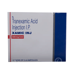 Xamic 500 MG Injection 5 ML Xamic 500 MG Injection 5 ML