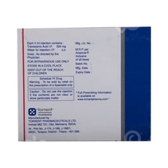 Xamic 500 MG Injection 5 ML Xamic 500 MG Injection 5 ML