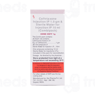 Xone Ceff 1g Combipack Injection 1
