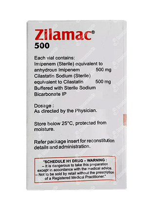 Zilamac 500/500 MG Injection 2 ML