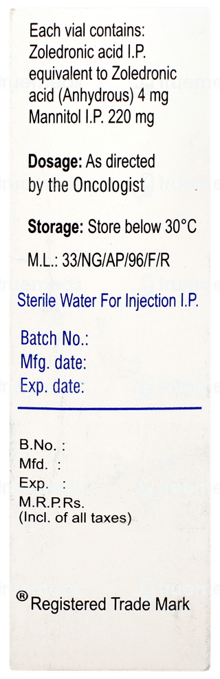 Zoldonat 4mg Injection 1