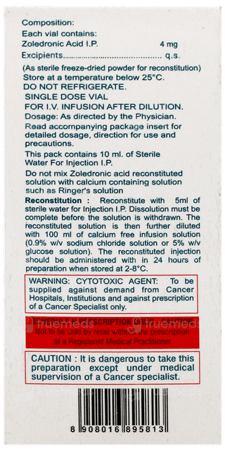 Zoltero Injection 1
