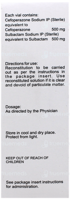 Zonamax 500/500 MG Injection 1 Zonamax 500/500 MG Injection 1