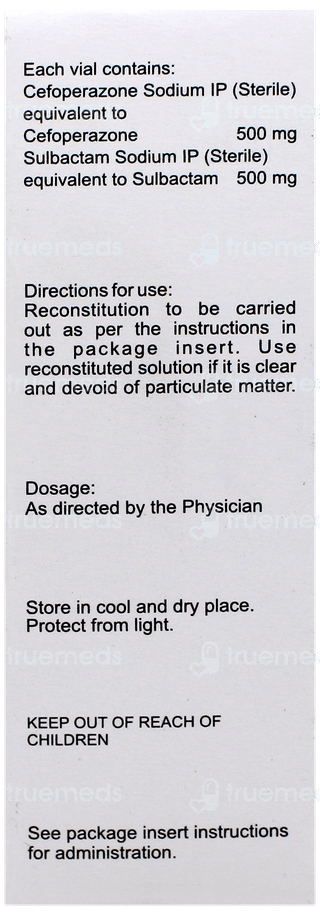 Zonamax 500/500 MG Injection 1