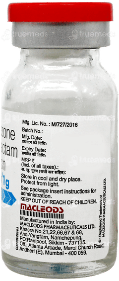 Zonamax 500/500 MG Injection 1 Zonamax 500/500 MG Injection 1
