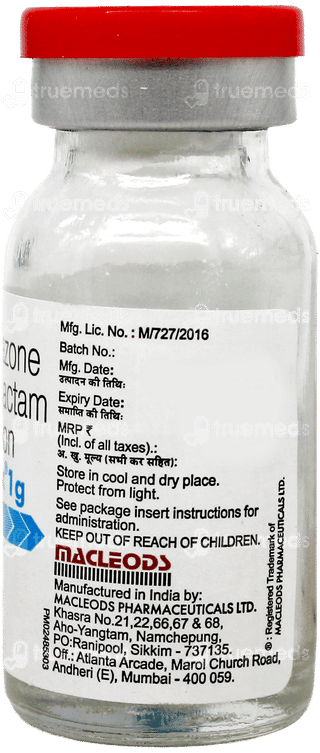 Zonamax 500/500 MG Injection 1
