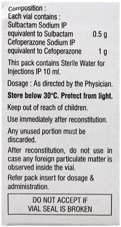 Zostum 1.5g Injection 1 Zostum 1.5g Injection 1