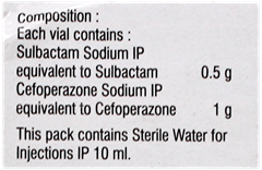 Zostum 1.5g Injection 1 Zostum 1.5g Injection 1