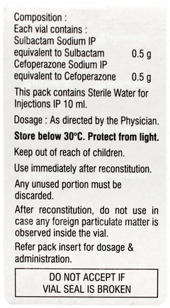 Zostum 1gm Injection 1 Zostum 1gm Injection 1