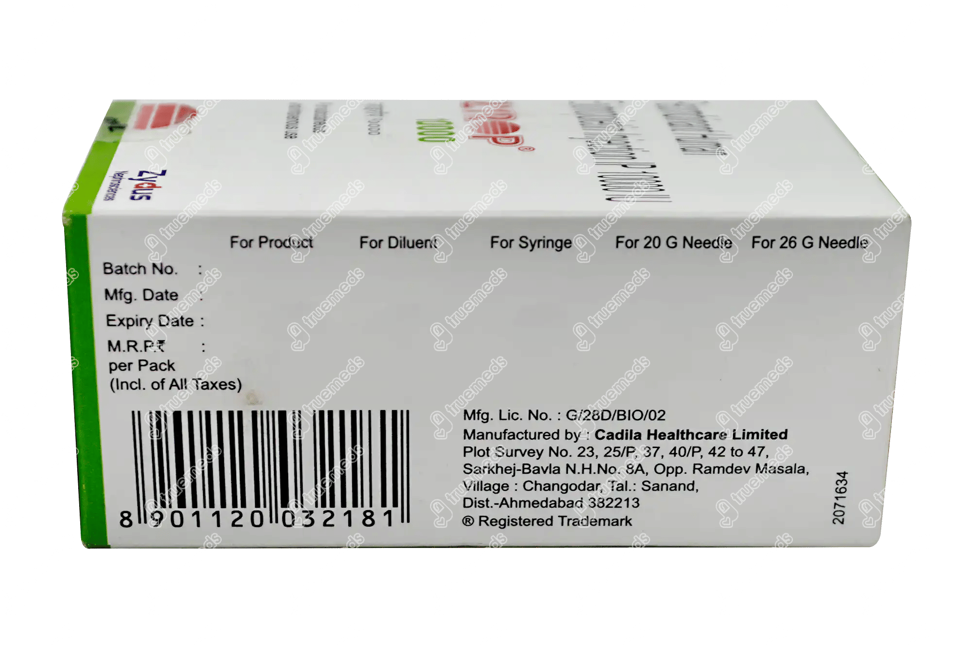 Zyrop 10000 IU Injection 6 ML | Order Zyrop 10000 IU Injection 6