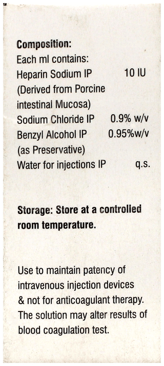 Caprin Flush Injection 10ml
