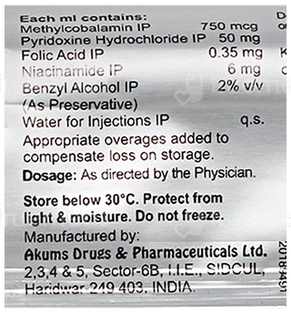 Happynerve Plus Injection 2Ml