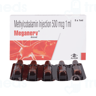 Mega Neuron Inj Meganerv Injection 1 ML | Order Meganerv Injection 1 ML Online at Truemeds