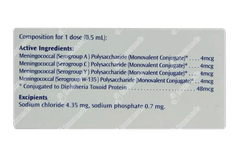 Menactra Vaccine 0.5ml Menactra Vaccine 0.5ml