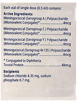 Menactra Vaccine 0.5Ml