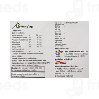 Metmax Injection 2Ml