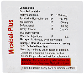 Micabal Plus Injection 2ml