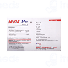 Nvm M12 Injection 2 ML Nvm M12 Injection 2 ML