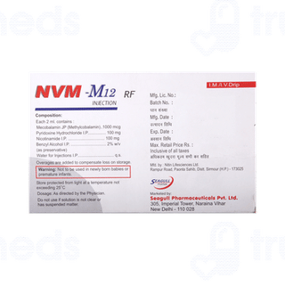 Nvm M12 Injection 2 ML