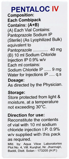 Pentaloc Iv Injection 1