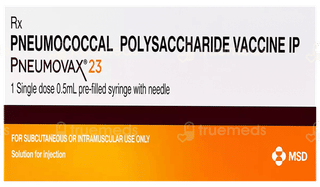Pneumovax 23 Vaccine 0.5Ml
