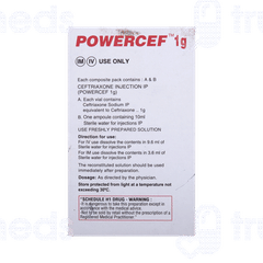 Powercef 1g Injection 1