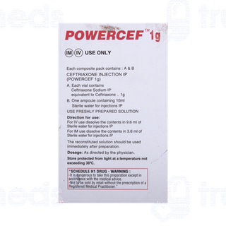 Powercef 1g Injection 1