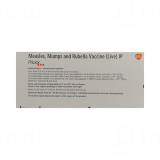 Priorix Injection 0.5 ML