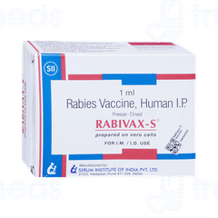Rabivax S Vaccine 1ml