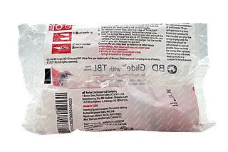 Bd Glide Ultrafine Syringes 40iu Pack Of 10