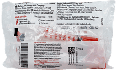 Bd Glide Ultra Fine U 40 31g X 6mm Needle Insulin Syringe 10